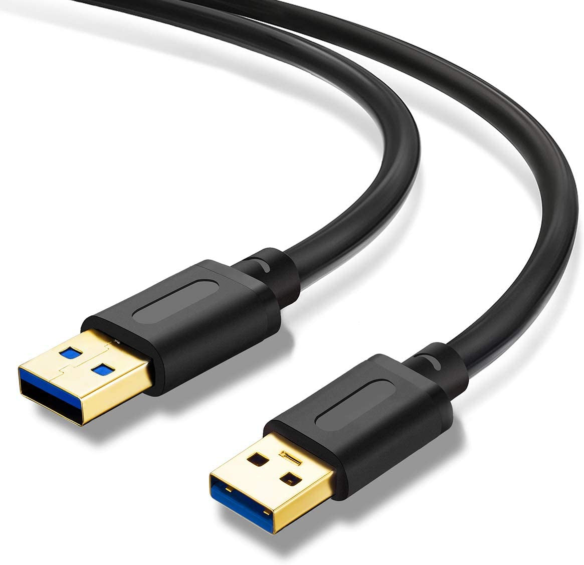 USB 3.0 Male to Male Cable 25Ft,Usb to USB Cable with Gold-Plated Connector for Hard Drive Enclosures, DVD Player, Laptop Cooler(25Ft/8M)